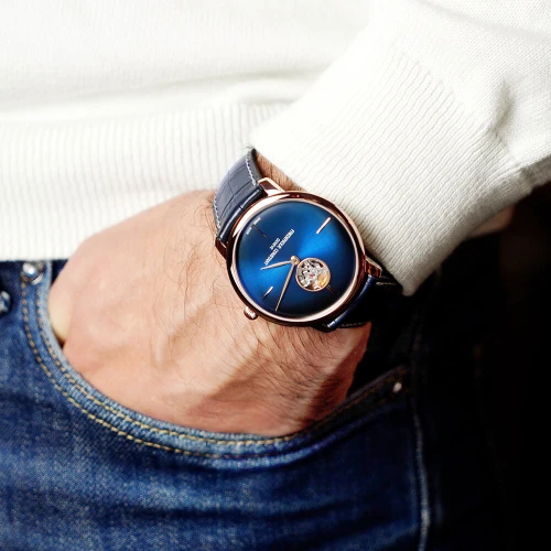 Чоловічий годинник FREDERIQUE CONSTANT SLIMLINE HEART BEAT AUTOMATIC FC-312NS4S4 купити за ціною 141750 грн на сайті - THEWATCH