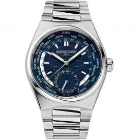 Чоловічий годинник FREDERIQUE CONSTANT HIGHLIFE WORLDTIMER MANUFACTURE FC-718N4NH6B купити за ціною 283500 грн на сайті - THEWATCH