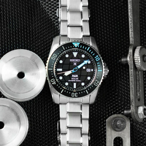 Чоловічий годинник SEIKO PROSPEX SOLAR PADI EDITION SNE575P1 купити за ціною 27800 грн на сайті - THEWATCH
