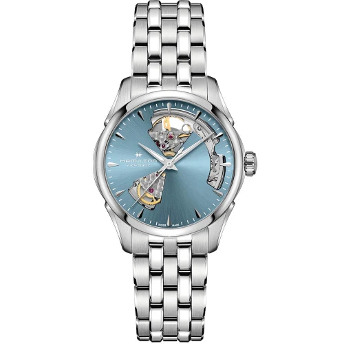 Жіночий годинник HAMILTON JAZZMASTER OPEN HEART LADY AUTO H32215140 купити за ціною 59300 грн на сайті - THEWATCH