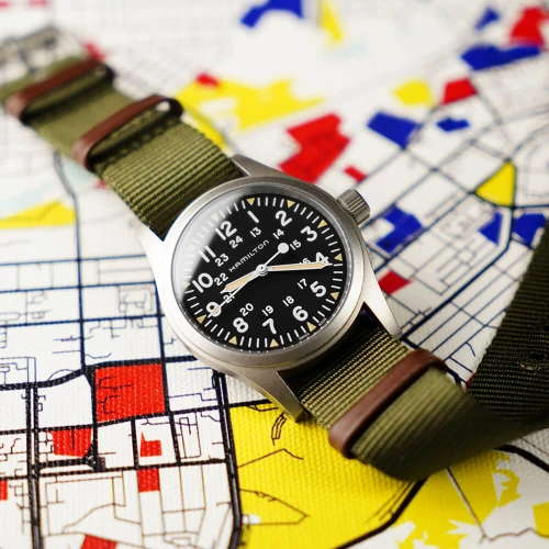 Чоловічий годинник HAMILTON KHAKI FIELD MECHANICAL 38MM H69439931 купити за ціною 32780 грн на сайті - THEWATCH