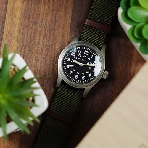 Чоловічий годинник HAMILTON KHAKI FIELD MECHANICAL 38MM H69439931 купити за ціною 32780 грн на сайті - THEWATCH