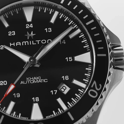 Чоловічий годинник HAMILTON KHAKI NAVY SCUBA AUTO H82335131 купити за ціною 47380 грн на сайті - THEWATCH