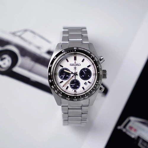 Чоловічий годинник SEIKO PROSPEX SPEEDTIMER 1969 RE-CREATION SSC813P1 купити за ціною 34300 грн на сайті - THEWATCH
