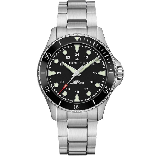 Чоловічий годинник HAMILTON KHAKI NAVY SCUBA AUTO H82515130 купити за ціною 59300 грн на сайті - THEWATCH