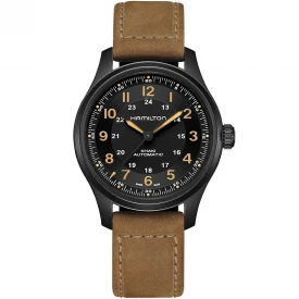 Чоловічий годинник HAMILTON KHAKI FIELD TITANIUM AUTO H70665533 купити за ціною 60790 грн на сайті - THEWATCH