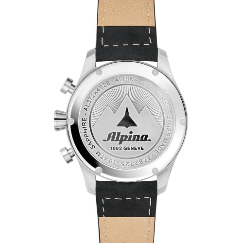 Чоловічий годинник ALPINA STARTIMER PILOT QUARTZ CHRONOGRAPH BIG DATE AL-372NS4S6 купити за ціною 45420 грн на сайті - THEWATCH