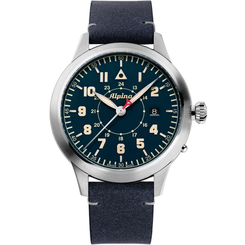 Чоловічий годинник ALPINA STARTIMER PILOT HERITAGE AUTOMATIC AL-525NBG4SH6 купити за ціною 55680 грн на сайті - THEWATCH