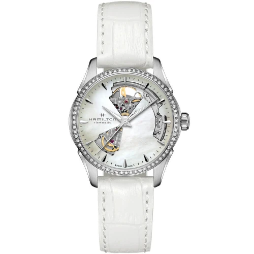Жіночий годинник HAMILTON JAZZMASTER OPEN HEART LADY AUTO H32205890 купити за ціною 131710 грн на сайті - THEWATCH