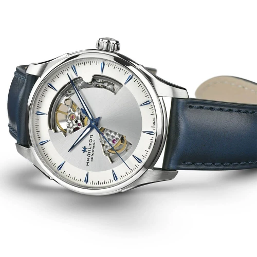 Чоловічий годинник HAMILTON JAZZMASTER OPEN HEART AUTO H32675650 купити за ціною 59300 грн на сайті - THEWATCH