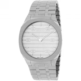 Чоловічий годинник GUCCI 25H 38 MM YA163407 купити за ціною 92200 грн на сайті - THEWATCH