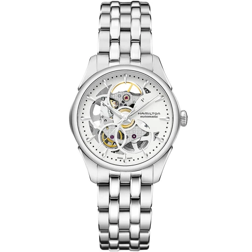Жіночий годинник HAMILTON JAZZMASTER SKELETON LADY AUTO H32405111 купити за ціною 71220 грн на сайті - THEWATCH