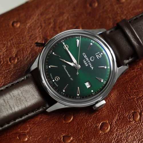 Чоловічий годинник CERTINA HERITAGE DS POWERMATIC 80 C038.407.16.097.00 купити за ціною 50380 грн на сайті - THEWATCH