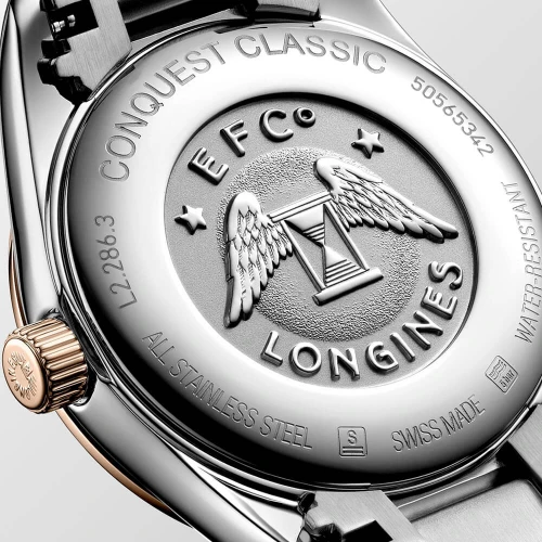 Женские наручные часы LONGINES CONQUEST CLASSIC L2.286.3.92.7 купить по цене 71650 грн на сайте - THEWATCH