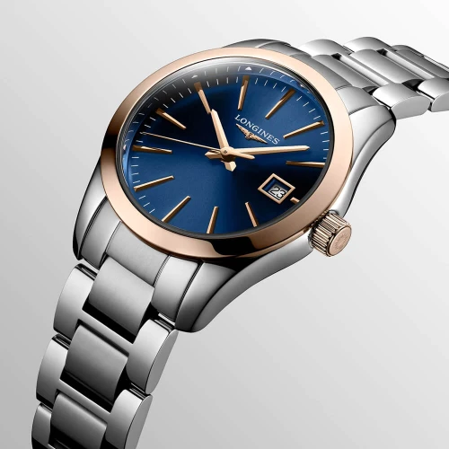 Женские наручные часы LONGINES CONQUEST CLASSIC L2.286.3.92.7 купить по цене 71650 грн на сайте - THEWATCH