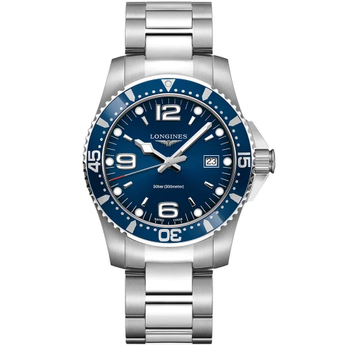 Мужские наручные часы LONGINES HYDROCONQUEST L3.740.4.96.6 купить по цене 0 грн на сайте - THEWATCH