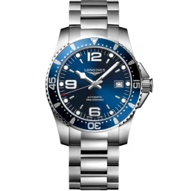 Чоловічий годинник LONGINES HYDROCONQUEST L3.742.4.96.6 купити за ціною 84110 грн на сайті - THEWATCH
