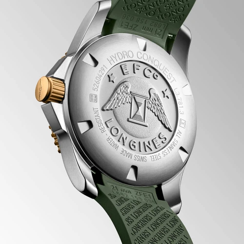 Чоловічий годинник LONGINES HYDROCONQUEST L3.781.3.06.9 купити за ціною 118380 грн на сайті - THEWATCH