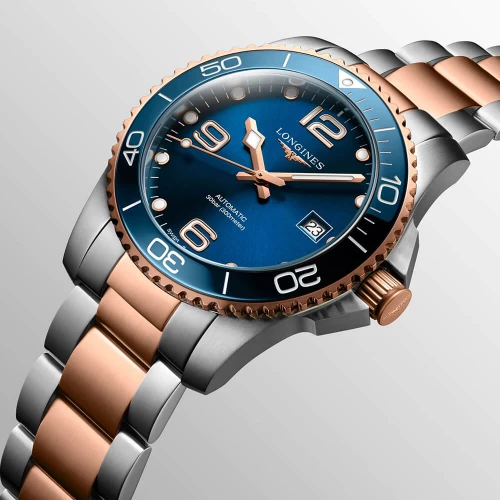 Чоловічий годинник LONGINES HYDROCONQUEST L3.781.3.98.7 купити за ціною 118380 грн на сайті - THEWATCH