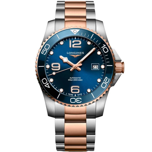 Чоловічий годинник LONGINES HYDROCONQUEST L3.781.3.98.7 купити за ціною 118380 грн на сайті - THEWATCH