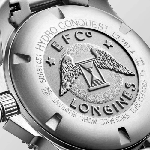 Чоловічий годинник LONGINES HYDROCONQUEST L3.781.4.56.6 купити за ціною 105920 грн на сайті - THEWATCH