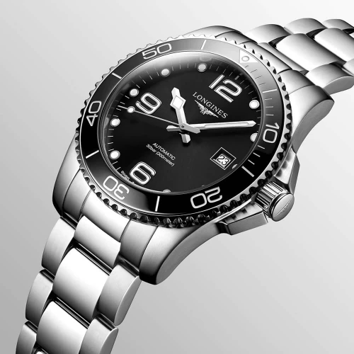 Чоловічий годинник LONGINES HYDROCONQUEST L3.781.4.56.6 купити за ціною 105920 грн на сайті - THEWATCH