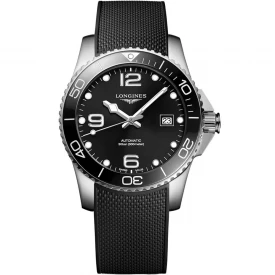 Чоловічий годинник LONGINES HYDROCONQUEST L3.781.4.56.9 купити за ціною 105920 грн на сайті - THEWATCH