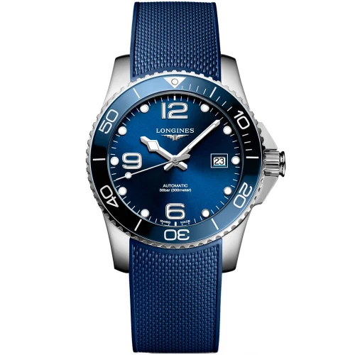 Чоловічий годинник LONGINES HYDROCONQUEST L3.781.4.96.9 купити за ціною 105920 грн на сайті - THEWATCH