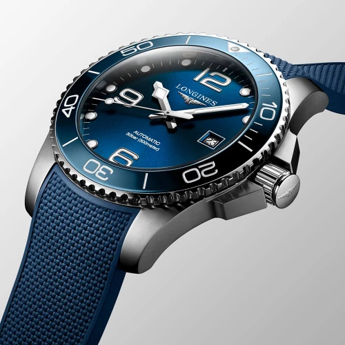 Чоловічий годинник LONGINES HYDROCONQUEST L3.782.4.96.9 купити за ціною 105920 грн на сайті - THEWATCH