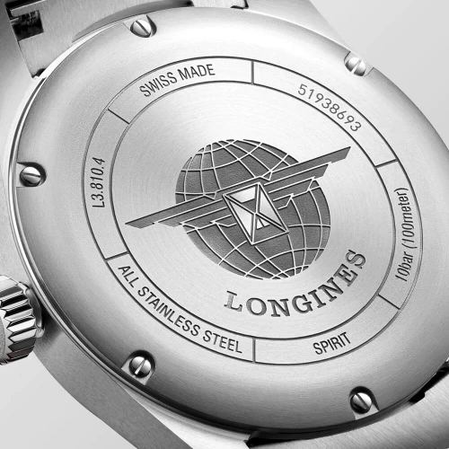 Чоловічий годинник LONGINES SPIRIT L3.810.4.73.6 купити за ціною 130840 грн на сайті - THEWATCH