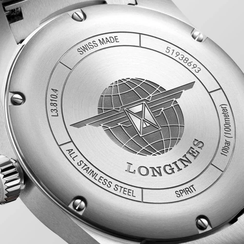Чоловічий годинник LONGINES SPIRIT L3.810.4.93.6 купити за ціною 130840 грн на сайті - THEWATCH