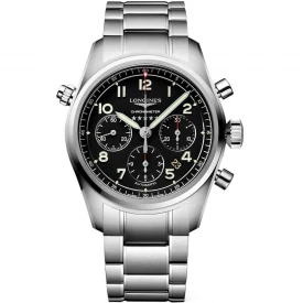 Чоловічий годинник LONGINES SPIRIT L3.820.4.53.6 купити за ціною 190040 грн на сайті - THEWATCH