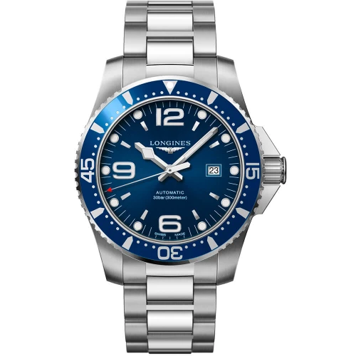 Чоловічий годинник LONGINES HYDROCONQUEST L3.841.4.96.6 купити за ціною 84110 грн на сайті - THEWATCH