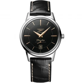 Чоловічий годинник LONGINES FLAGSHIP L4.795.4.58.0 купити за ціною 109040 грн на сайті - THEWATCH