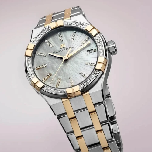 Жіночий годинник MAURICE LACROIX AIKON QUARTZ 35MM AI1106-PVPD2-170-1 купити за ціною 134100 грн на сайті - THEWATCH