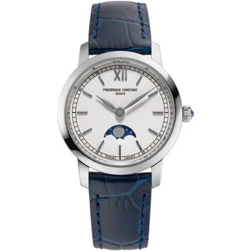 Жіночий годинник FREDERIQUE CONSTANT SLIMLINE LADIES MOONPHASE FC-206SW1S6 купити за ціною 53160 грн на сайті - THEWATCH