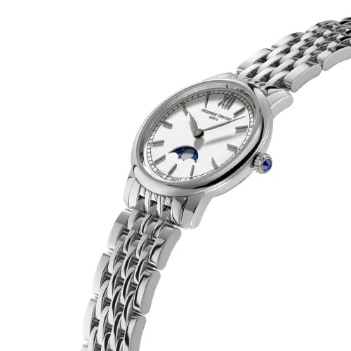 Жіночий годинник FREDERIQUE CONSTANT SLIMLINE LADIES MOONPHASE FC-206SW1S6B купити за ціною 59070 грн на сайті - THEWATCH