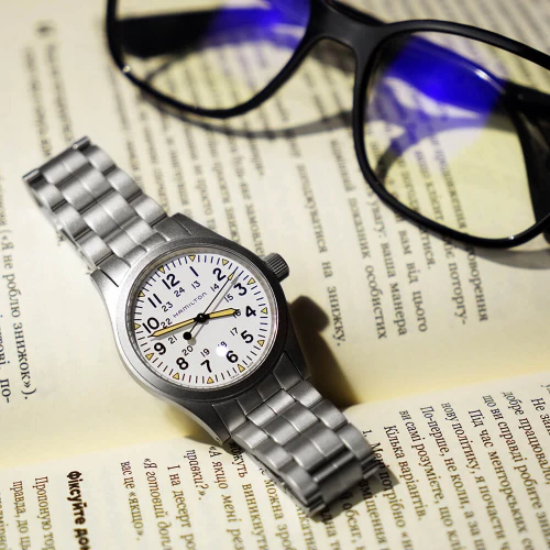 Чоловічий годинник HAMILTON KHAKI FIELD MECHANICAL 38MM H69439111 купити за ціною 39630 грн на сайті - THEWATCH