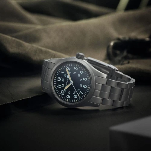 Чоловічий годинник HAMILTON KHAKI FIELD MECHANICAL 38MM H69439131 купити за ціною 39630 грн на сайті - THEWATCH