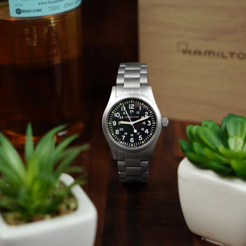 Чоловічий годинник HAMILTON KHAKI FIELD MECHANICAL 38MM H69439131 купити за ціною 39630 грн на сайті - THEWATCH
