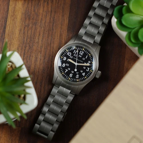 Чоловічий годинник HAMILTON KHAKI FIELD MECHANICAL 38MM H69439131 купити за ціною 39630 грн на сайті - THEWATCH