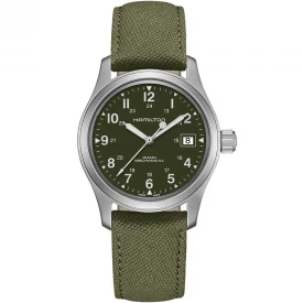 Чоловічий годинник HAMILTON KHAKI FIELD MECHANICAL 38MM H69439363 купити за ціною 32780 грн на сайті - THEWATCH