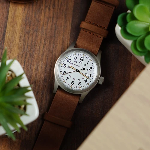 Чоловічий годинник HAMILTON KHAKI FIELD MECHANICAL 38MM H69439511 купити за ціною 35160 грн на сайті - THEWATCH