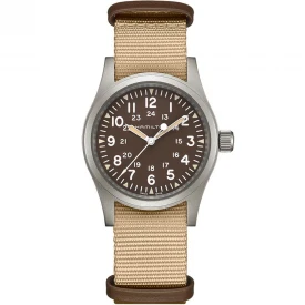 Чоловічий годинник HAMILTON KHAKI FIELD MECHANICAL 38MM H69439901 купити за ціною 32780 грн на сайті - THEWATCH