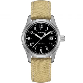 Чоловічий годинник HAMILTON KHAKI FIELD MECHANICAL 38MM H69439933 купити за ціною 32780 грн на сайті - THEWATCH
