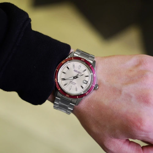 Мужские наручные часы SEIKO PRESAGE STYLE 60S SRPH93J1 купить по цене 27300 грн на сайте - THEWATCH