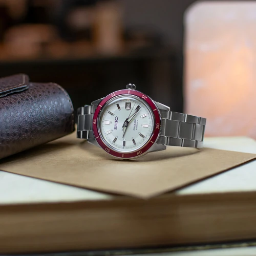 Мужские наручные часы SEIKO PRESAGE STYLE 60S SRPH93J1 купить по цене 27300 грн на сайте - THEWATCH