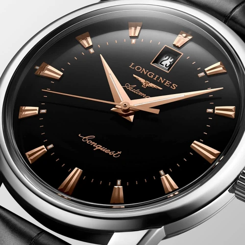 Чоловічий годинник LONGINES CONQUEST HERITAGE L1.645.4.52.4 купити за ціною 149540 грн на сайті - THEWATCH