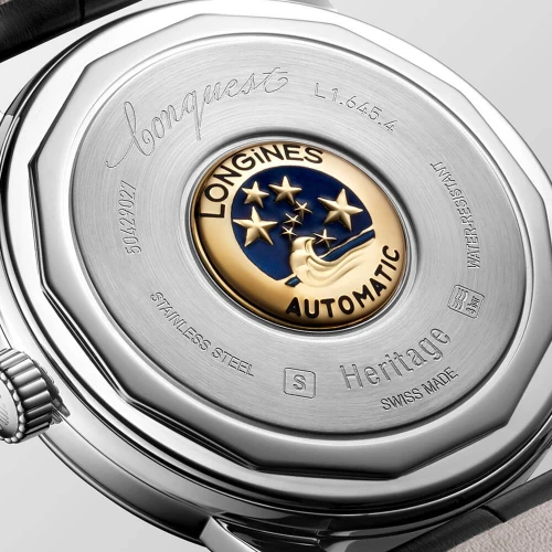 Чоловічий годинник LONGINES CONQUEST HERITAGE L1.645.4.52.4 купити за ціною 149540 грн на сайті - THEWATCH