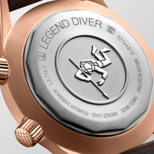 Чоловічий годинник LONGINES LEGEND DIVER L3.774.1.50.2 купити за ціною 183810 грн на сайті - THEWATCH